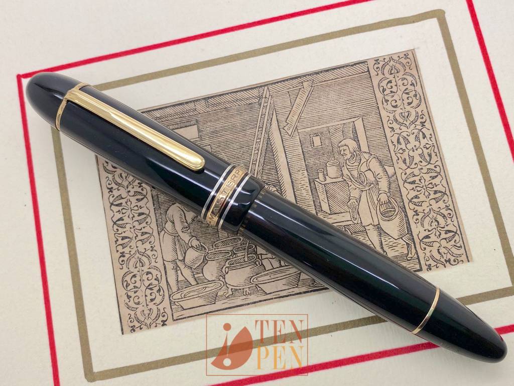 記念品 純銀杯 合計149g MONTBLANC 149G silver rings - black celluloid | Tenpen - By